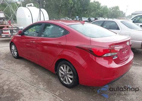 2015 Hyundai Elantra Se из США, поврежденный, VIN KMHDH4AE3FU277640